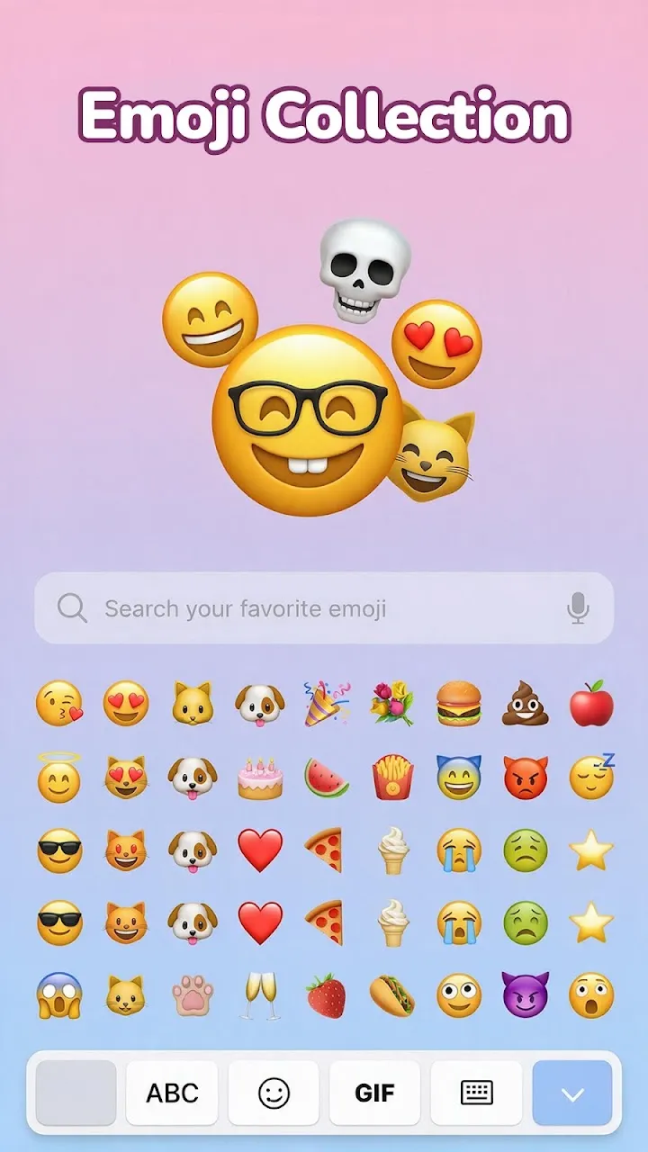 Facemoji & Emoji Keyboard screenshot