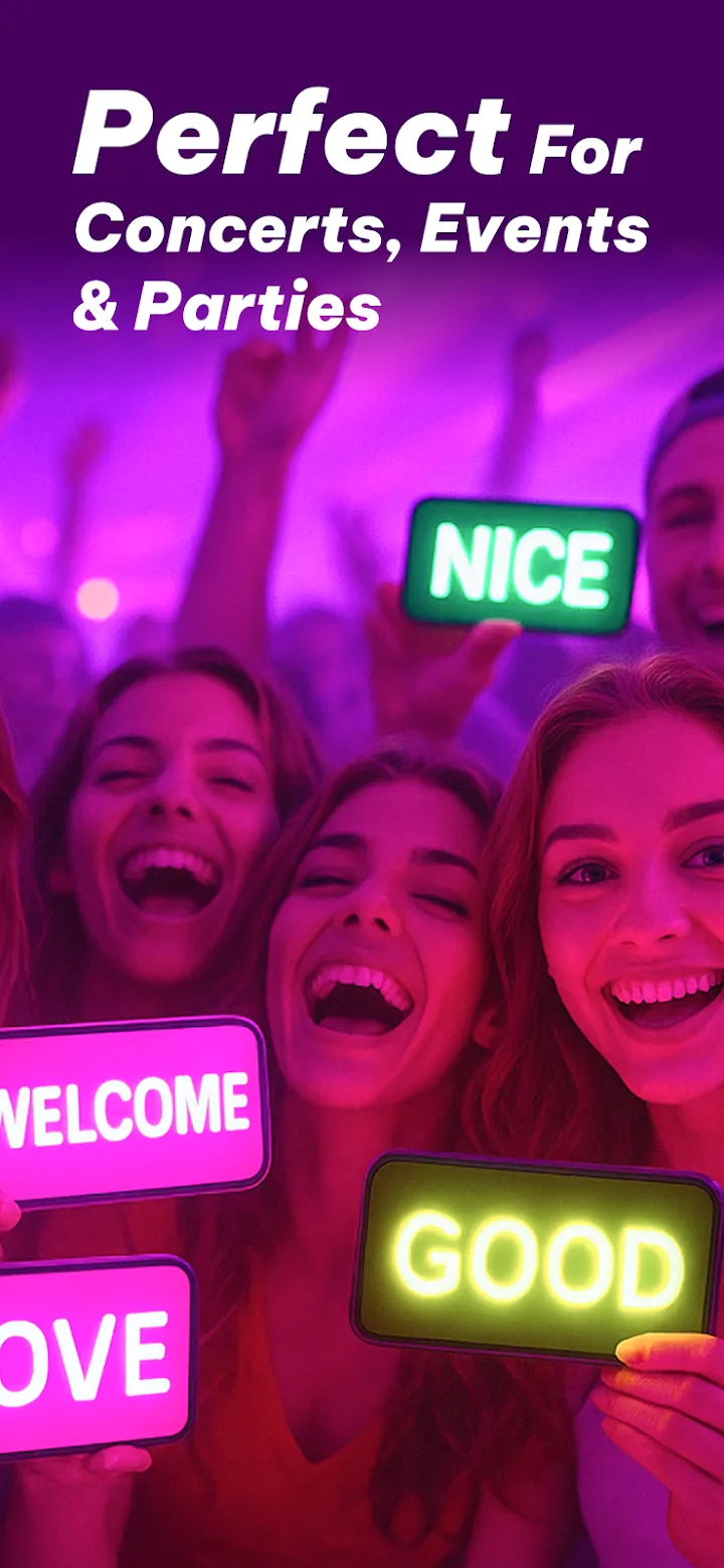 LED Banner – GlowScroll Text screenshot